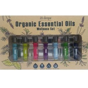 NIB 21 Drops Organic Essential Oils Set